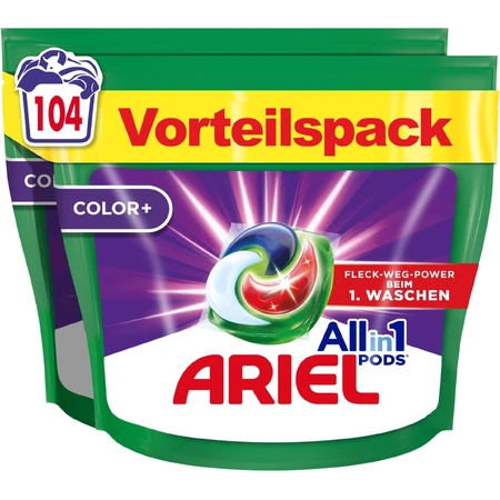 Ariel Kapseln Farbe+ Schachtel 104 Kapseln
