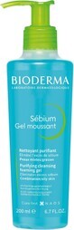 Bioderma S&#233;bium Gel moussant cleansing gel for combination and oily skin 200 ml