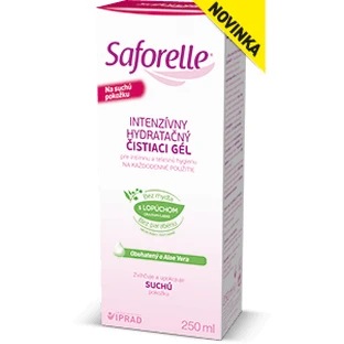 Saforelle Gel limpiador hidratante intensivo con bardana 250 ml