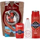 Old Spice en un barril de madera - desodorante sólido + gel de ducha + aftershave