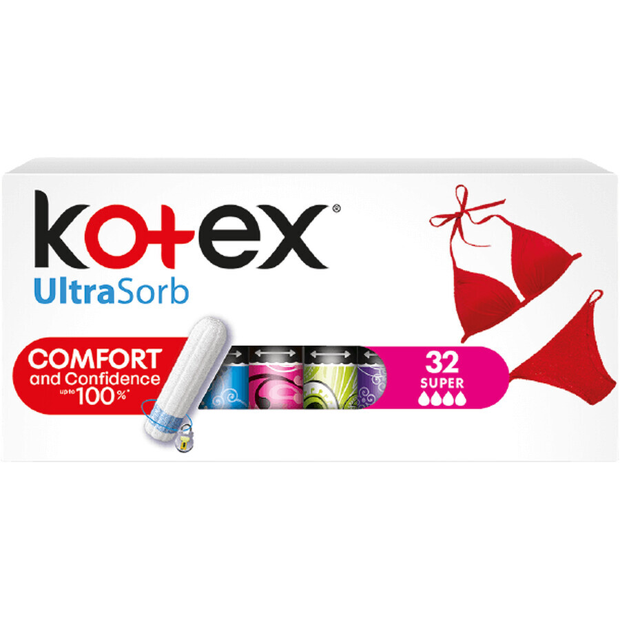 Buy Kotex ® Ultra Sorb Super 32 pcs Kotex ® Ultra Sorb Super 32 pcs