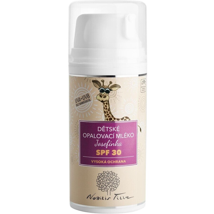 Nobilis Tilia Josephine Zonnebrandcrème voor kinderen SPF 30, 100 ml
