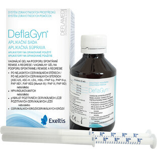 Application kit DeflaGyn vaginal gel 150 ml
