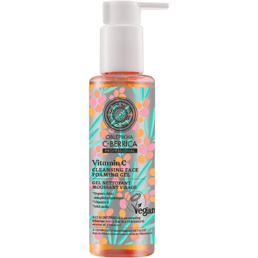 Oblepikha C-Berrica Sea Buckthorn - Vitamin C - Foaming Face Cleansing Gel 145 ml