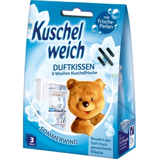Kuschelweich Summer breeze scented pouches - blue 3 pcs