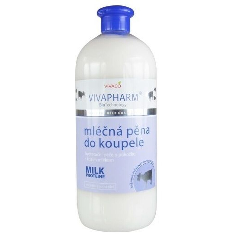 Cumpără Vivapharm Spumă de baie hidratantă cu lapte de capră 1000 ml Vivapharm Spumă de baie hidratantă cu lapte de capră 1000 ml