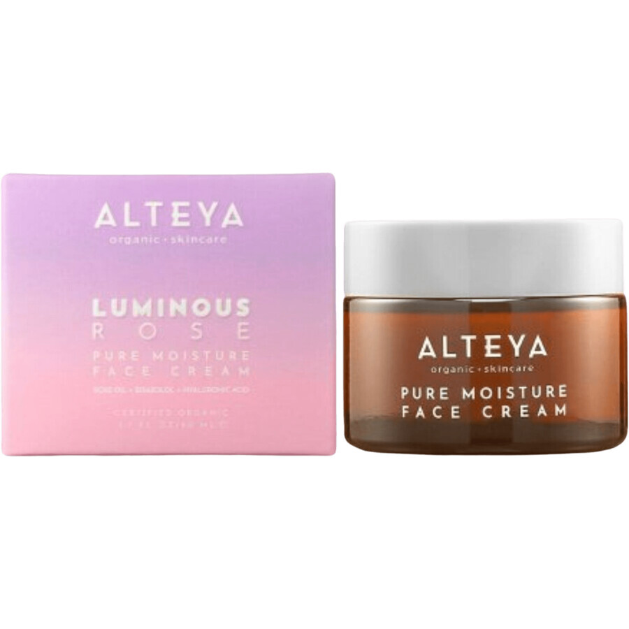 Alteya Hydraterende Gezichtscrème Lichtgevende Roos Alteya Organics 50ml 50 ml