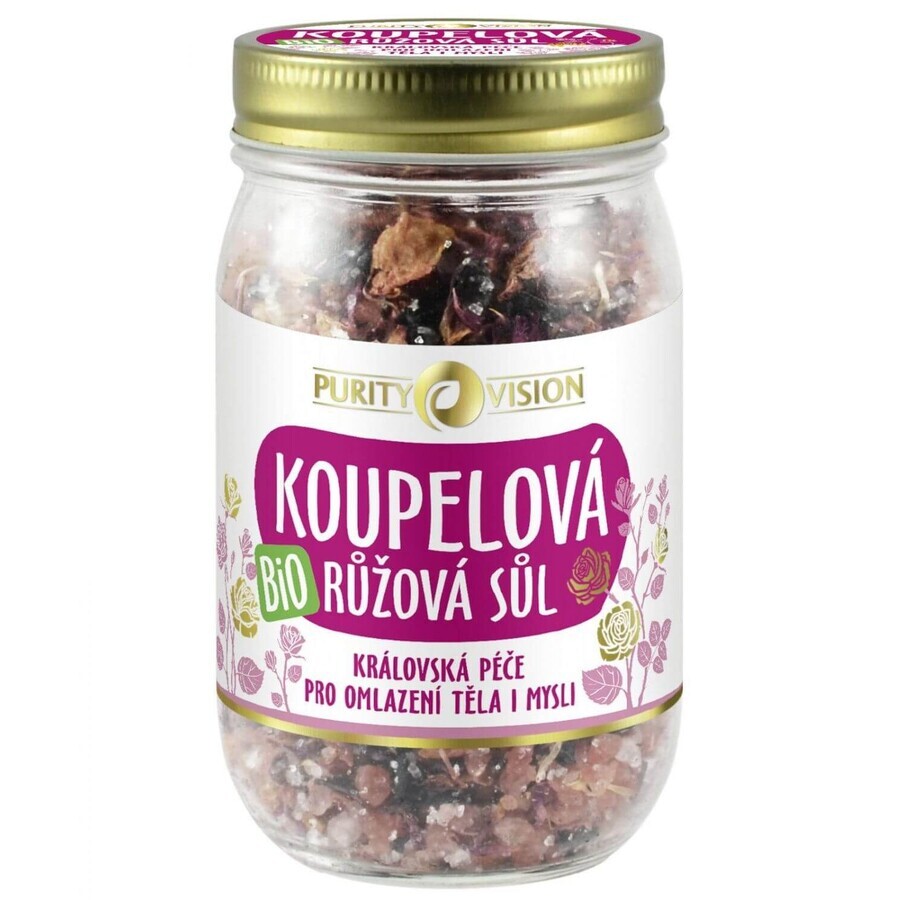 Purity Vision Bio Pink organic bath salt 400 g