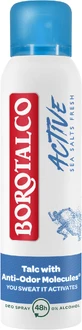 Borotalco Active Sea Salt Fresh Scent, Spray deodorant antiperspirant Unisex 150 ml