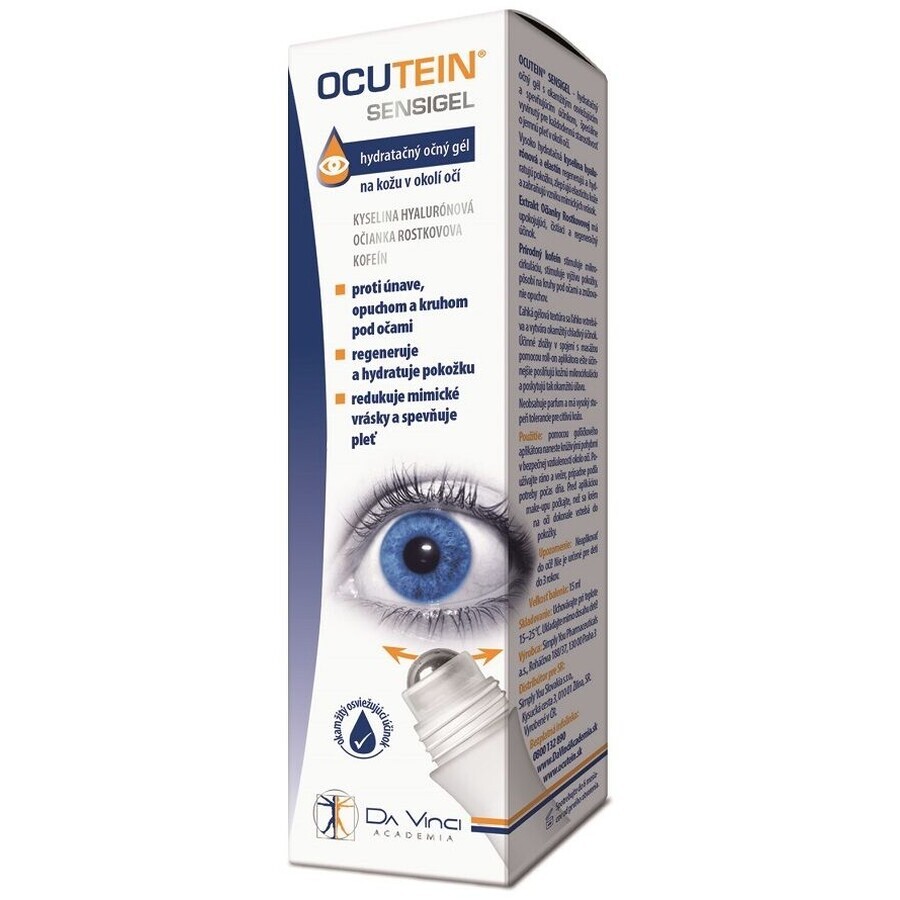Winkel op Ocuteïne SENSIGEL - DA VINCI Hydraterende Ooggel 15 ml Ocuteïne SENSIGEL - DA VINCI Hydraterende Ooggel 15 ml