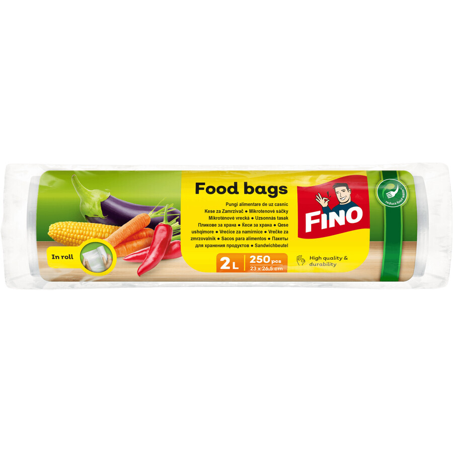 Winkel op Fino voedingszakken op rol 2L, 6 μm, 250 st. Fino voedingszakken op rol 2L, 6 μm, 250 st.