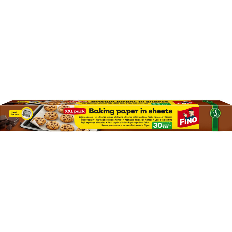 Papier de cuisson Fino - feuilles, 30 pièces