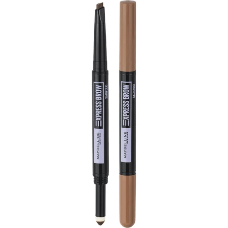 Maybelline New York NY NY Express Brow Satin Duo 01 Lápiz y Polvo para Cejas Rubio Oscuro Duo