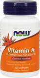 Now Foods Vitamin A 10,000 IU 100 capsules