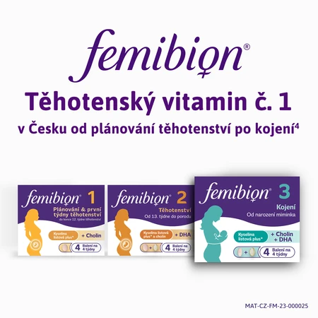 Femibion 3 Lactancia 56 comprimidos + 56 cápsulas