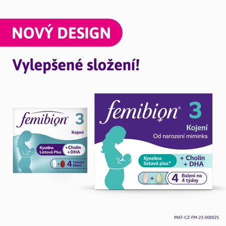 Femibion 3 Lactancia 56 comprimidos + 56 cápsulas