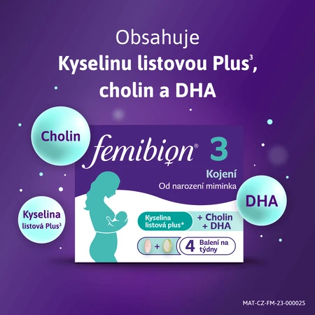 Femibion 3 Lactancia 56 comprimidos + 56 cápsulas