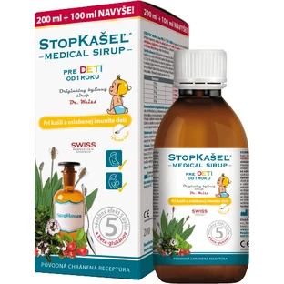 Dr.Weiss STOPKAKAŠEĽ Medische siroop vanaf 1 jaar 300 ml