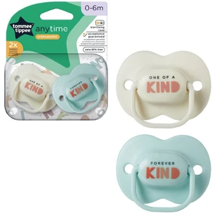 Tommee Tippee CTN Tétine en silicone Any Time 0-6m 2 pcs