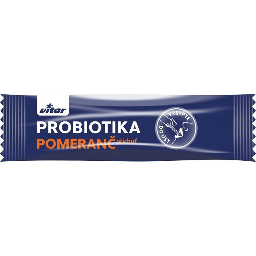 Vitar Probiotic + vezels + vit.C, D 16 sachets
