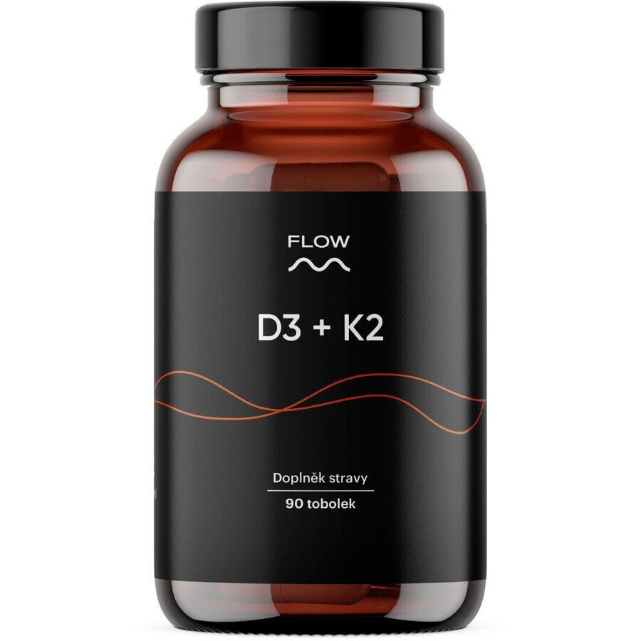 Flow D3 + K2 90 Hartkapseln