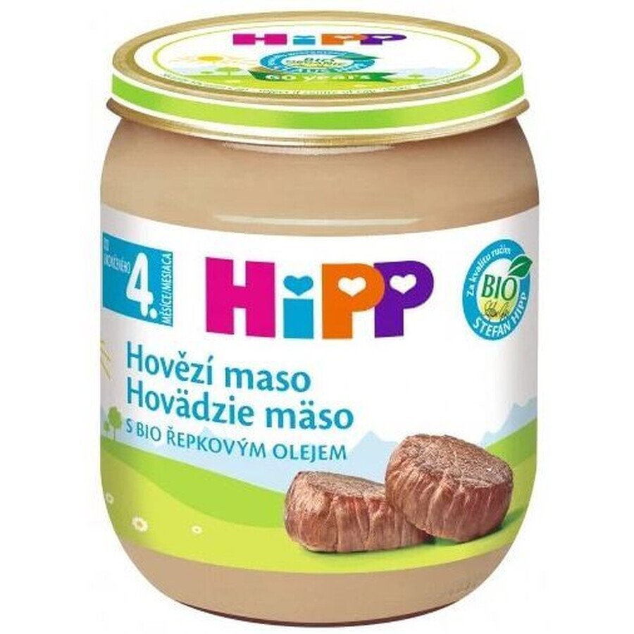 Buy HiPP Organic beef puree 125 g HiPP Organic beef puree 125 g