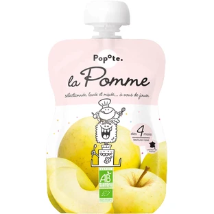 Popote Cápsula Dorada de Manzana BIO 120 g