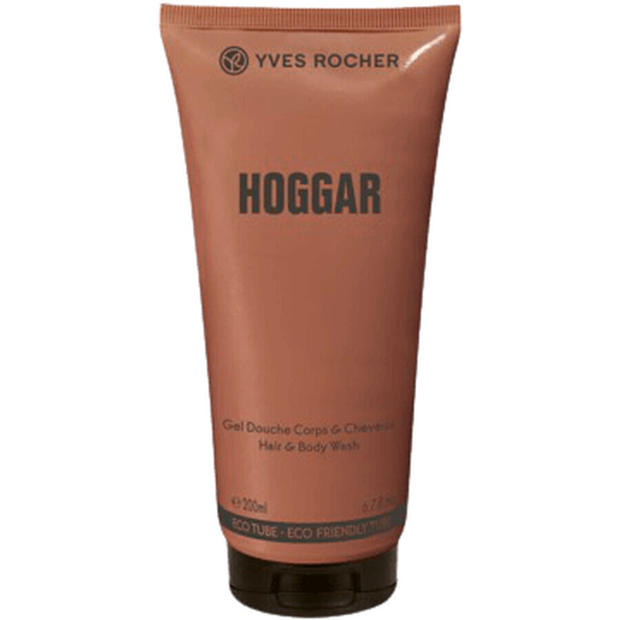 Yves Rocher Gel de duș pentru corp și păr Hoggar 200 ml