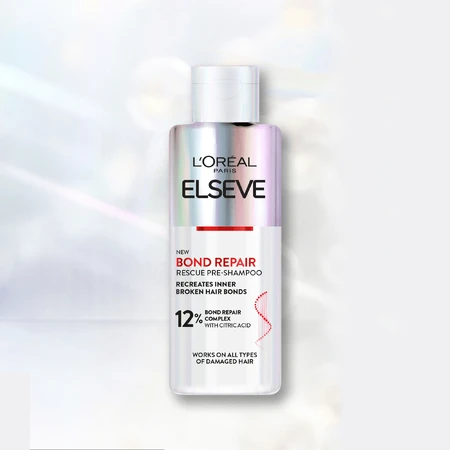 L'Oréal Paris Elseve Bond Repair Regenerationspflege Pre-Shampoo mit Zitronensäure, 200 ml