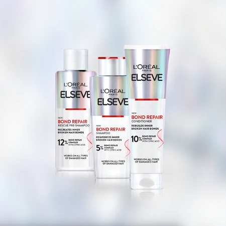 L'Oréal Paris Elseve Bond Repair Regenerationspflege Pre-Shampoo mit Zitronensäure, 200 ml