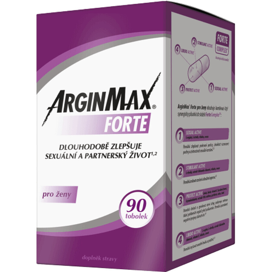 Arginmax Forte pentru femei 90 capsule