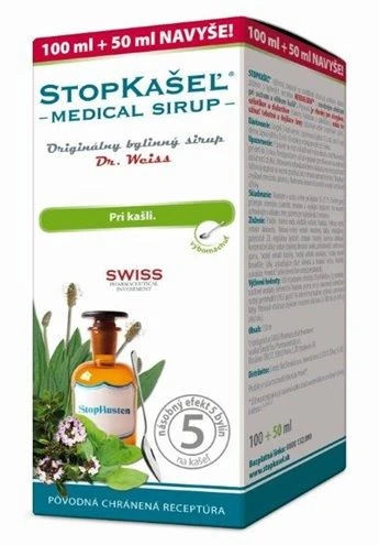Dr.Weiss Medical SIRUP - for cough 150 ml