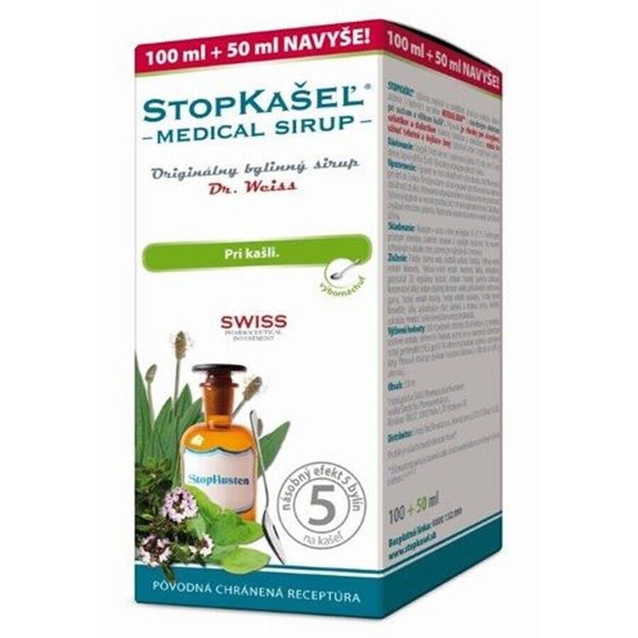 Dr.Weiss Medical SIRUP - for cough 150 ml