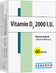 Generica Vitamin D3 2000 IU 60 capsules