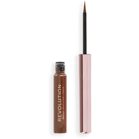 Revolution Super Flick Delineador Líquido Marrón 2,4 ml
