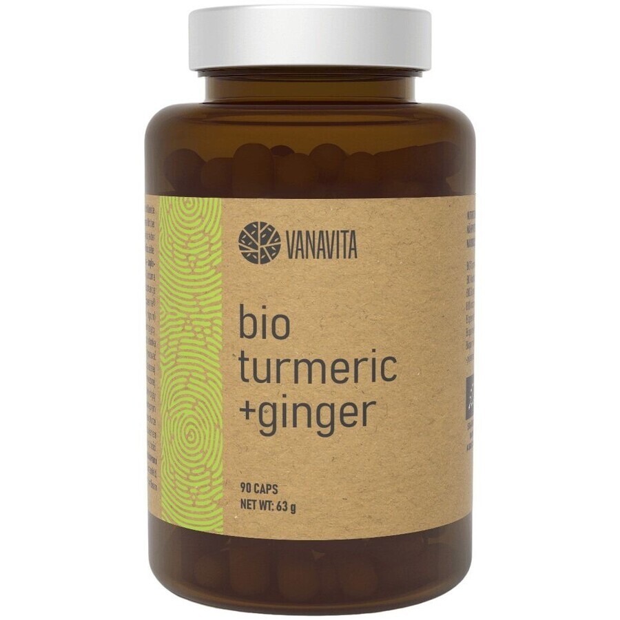 VanaVita Curcuma biologica + Zenzero 90 capsule
