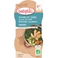 Menu Babybio pommes de terre et épinards au saumon et riz 2 x 200 g