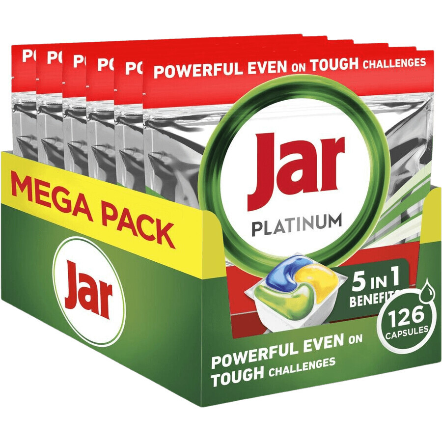 Jar Platinum Lemon pentru feluri de mâncare 126 capsule