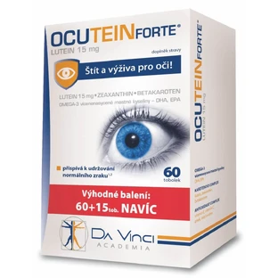 Ocutein FORTE Lutéine 15 mg - DA VINCI 75 gélules