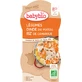 Babybio vegetable menu with turkey and rice 2 x 200 g