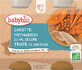 Babybio Carrot and courgette menu with trout 2 x 200 g