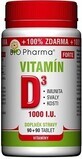 Bio Pharma Vitamin D3 FORTE 180 tablets