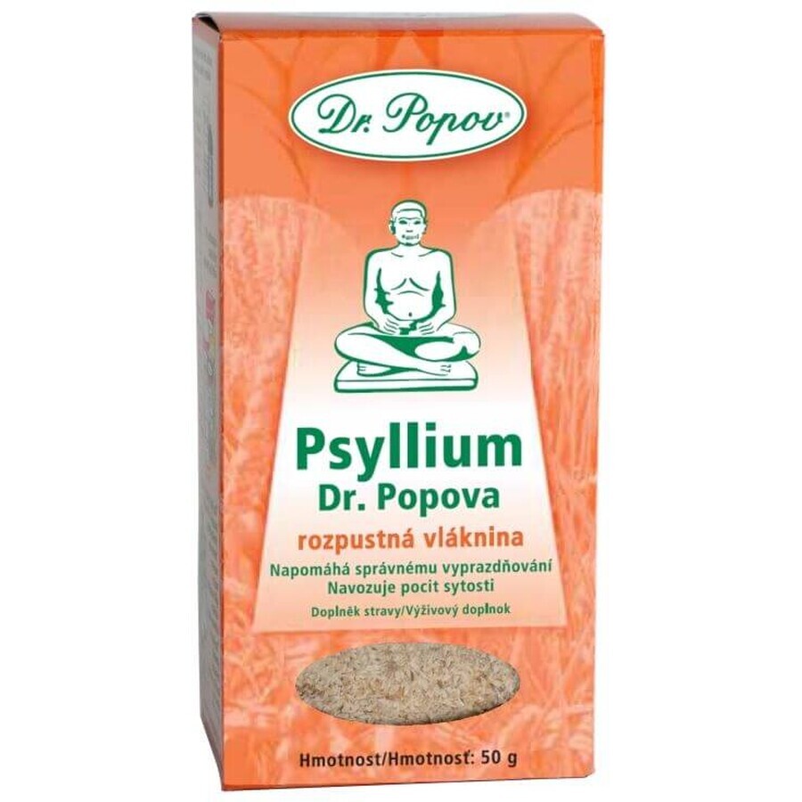 Dr Popov PSYLLIUM oplosbare vezels 50 g