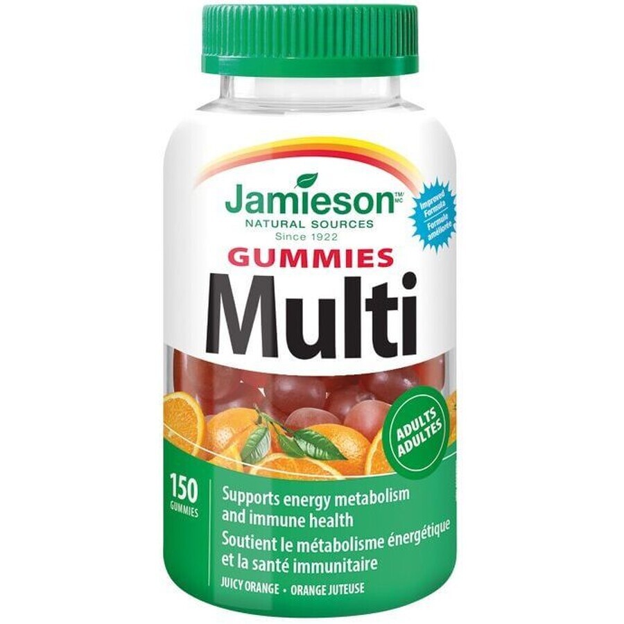 Cumpără Jamieson Multi Gummies pentru adulți 150 comprimate Jamieson Multi Gummies pentru adulți 150 comprimate
