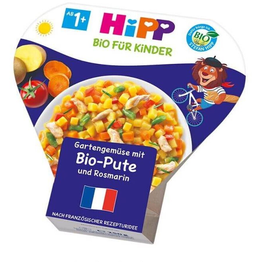 Shop HiPP ORGANIC Gartengemüse mit Bio-Putenfleisch und Rosmarin 250 g HiPP ORGANIC Gartengemüse mit Bio-Putenfleisch und Rosmarin 250 g