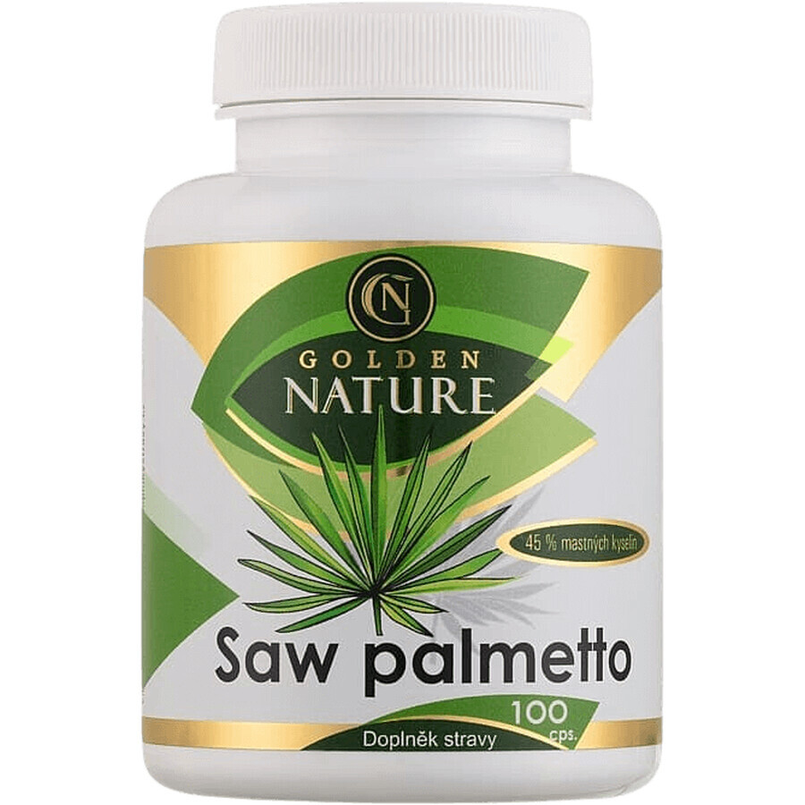 Golden Nature Saw Palmetto 45% acidi grassi 100 capsule