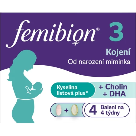 Femibion 3 Borstvoeding, 28 tabletten en 28 capsules