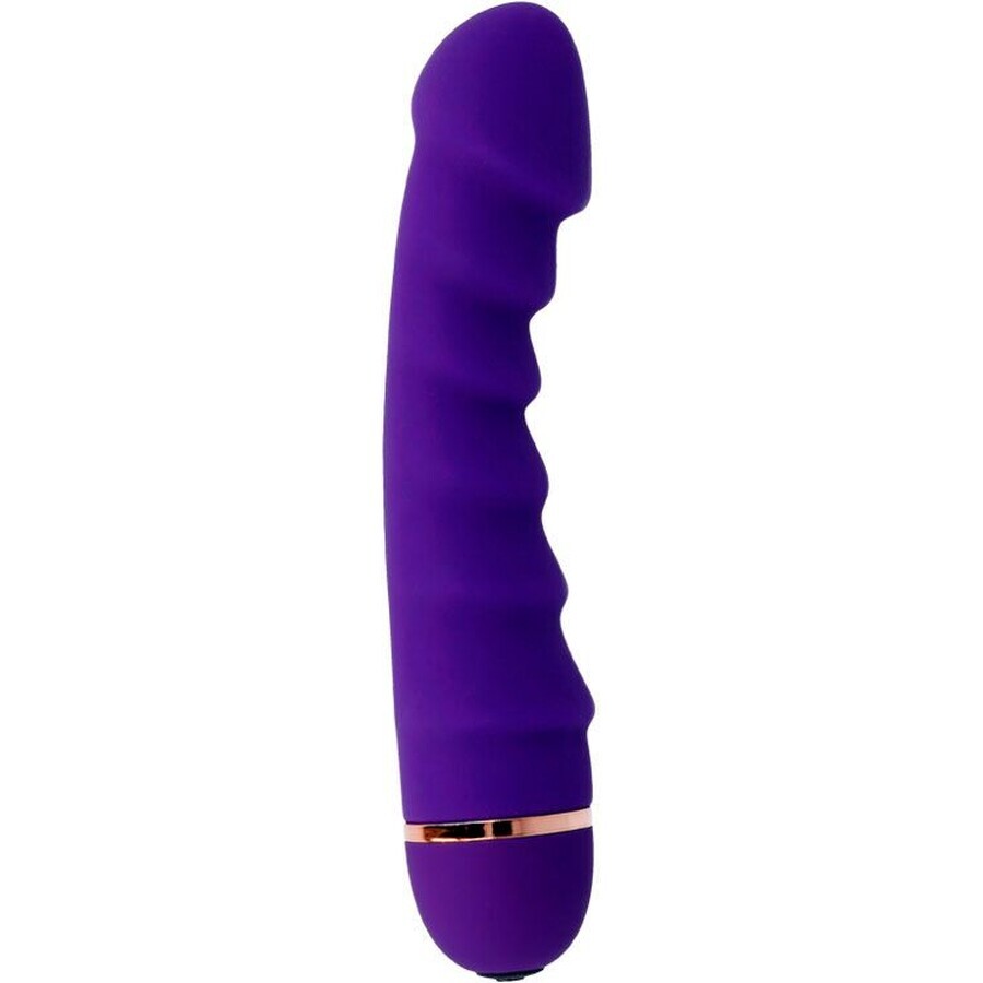 Vibratore intenso Sally - 20 velocità in silicone viola