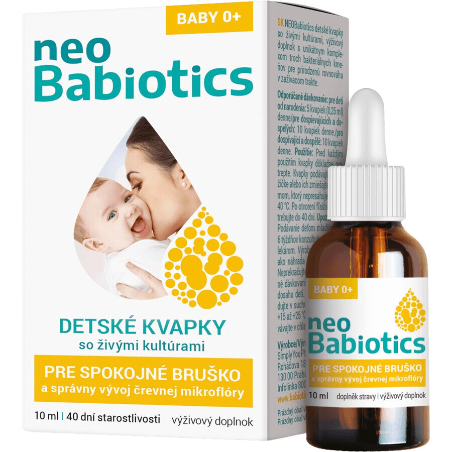Picături pentru copii NEOBabiotics 10 ml