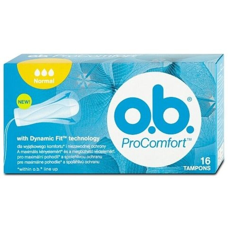 Buy O.b. ProComfort Normal Sanitary Pads 16 pcs O.b. ProComfort Normal Sanitary Pads 16 pcs